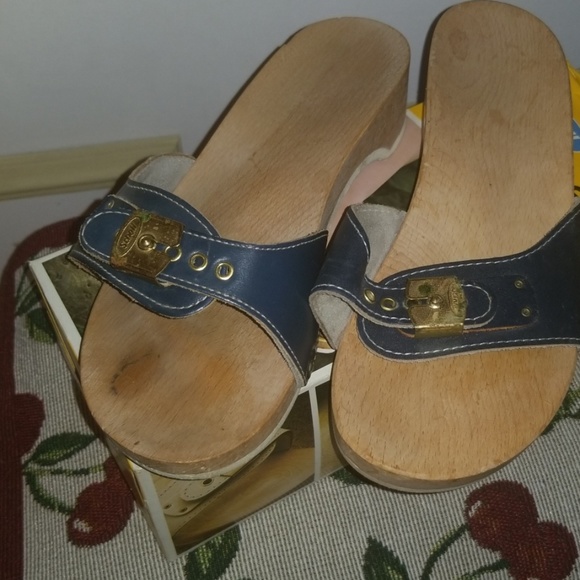 vintage scholl sandals